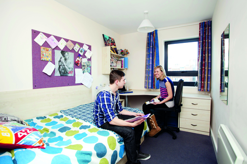 Bournemouth University students room